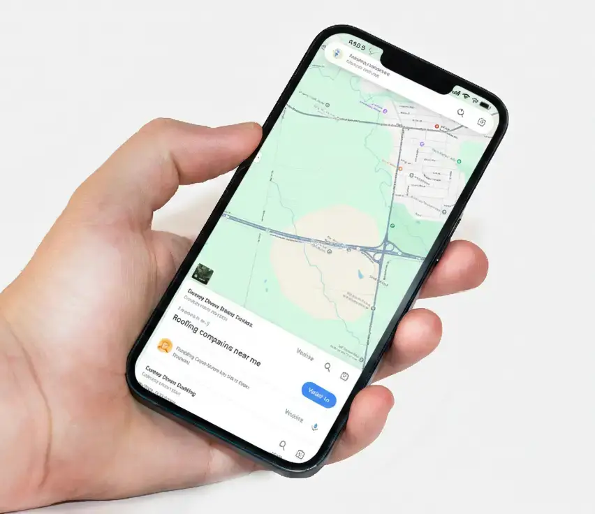 Local Business Owner In London Ontario Checking Google Maps Search Results