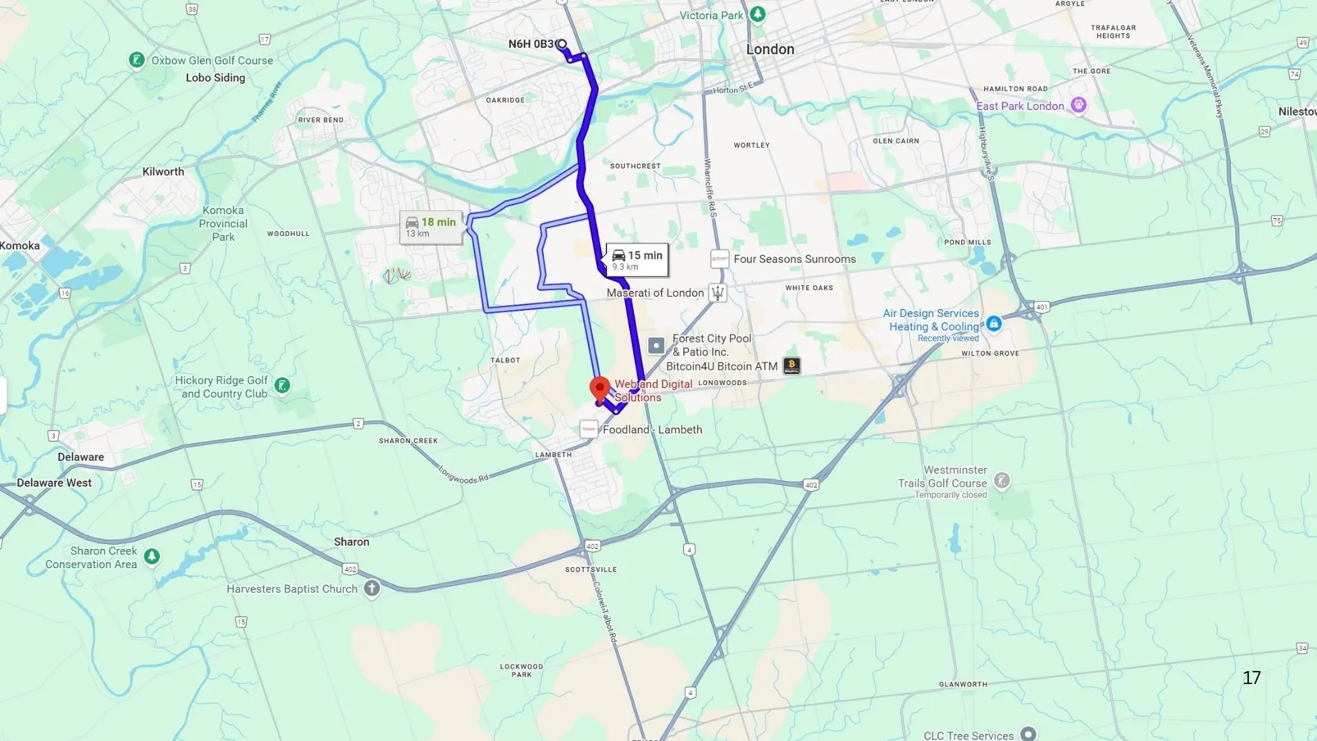 Google Business Profile Optimization London Ontario Canada