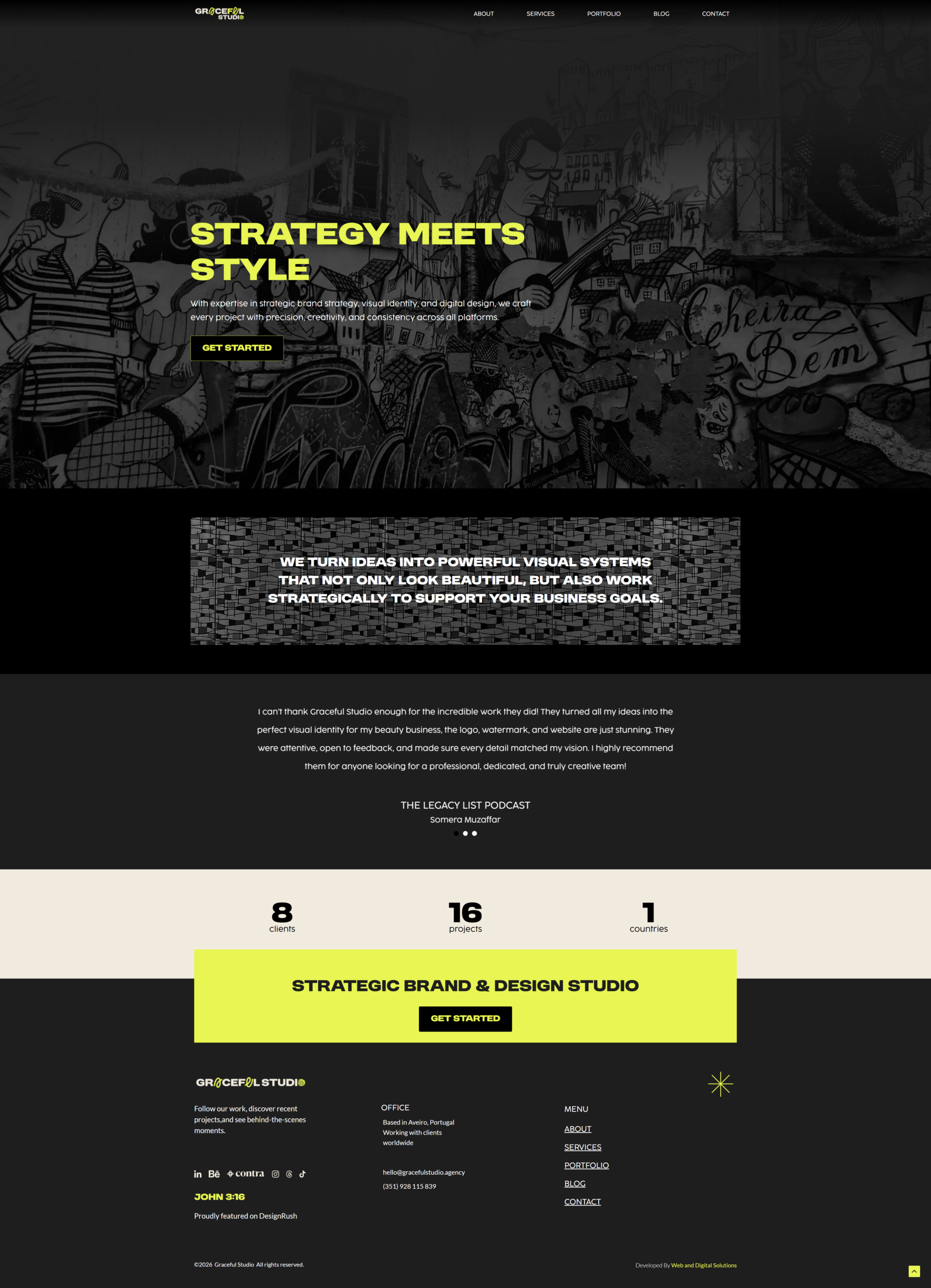 Graceful Studio Strategic Studio Identity