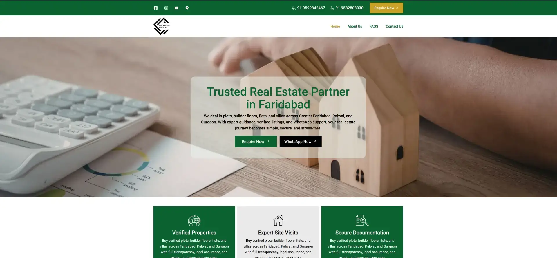 Fair Witness Realtor Web Development