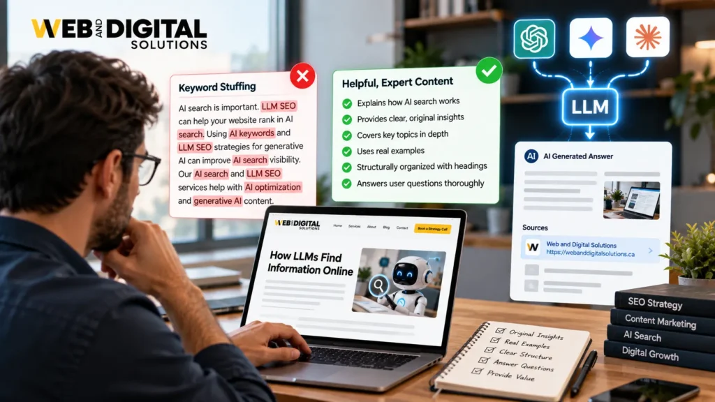 How LLMs Find Information Online and What It Means for Your Website LLM SEO Is About More Than Adding AI Keywords