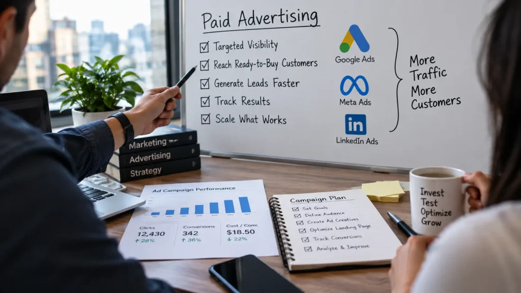 Where Should Your Digital Marketing Budget Go First? When Does Paid Advertising Make More Sense