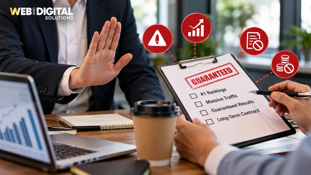 Before You Hire a Digital Marketing Agency: 13 Questions That Separate Real Growth Partners From Vendors Digital Marketing Red Flags